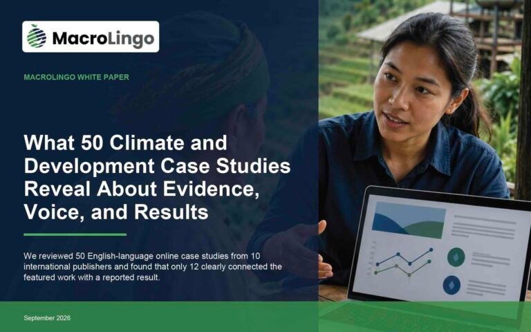 MacroLingo white paper